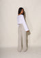 Thea Pant in Linen/Organic Cotton