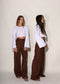 Ulla Top in Linen/Organic Cotton