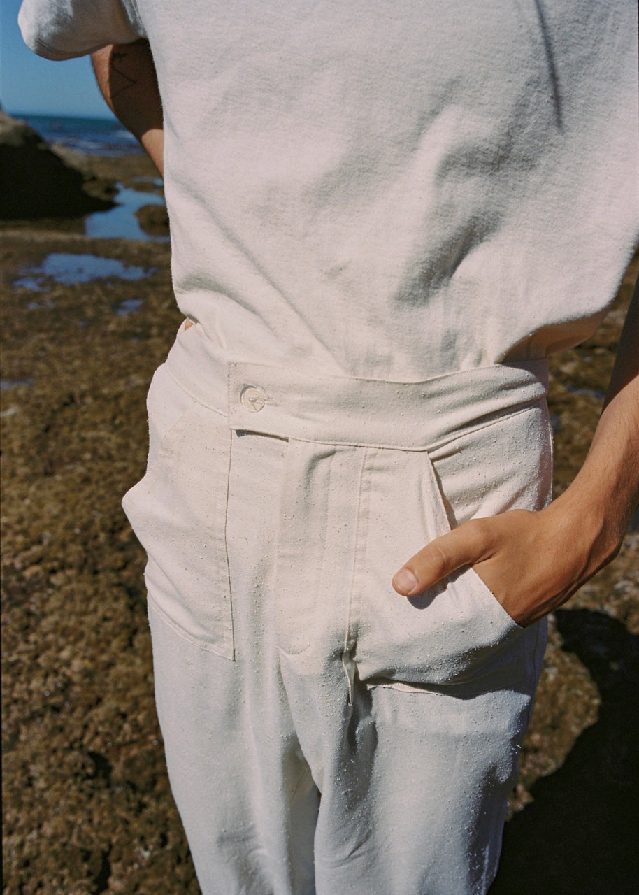 Kalle Pant in Raw Silk