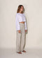 Thea Pant in Linen/Organic Cotton
